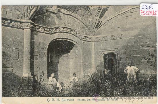 Postkarten: (PS-5915)POSTAL DE GUISSONA(LLEIDA)-RUINAS DEL MONASTERIO DE FLUVIA