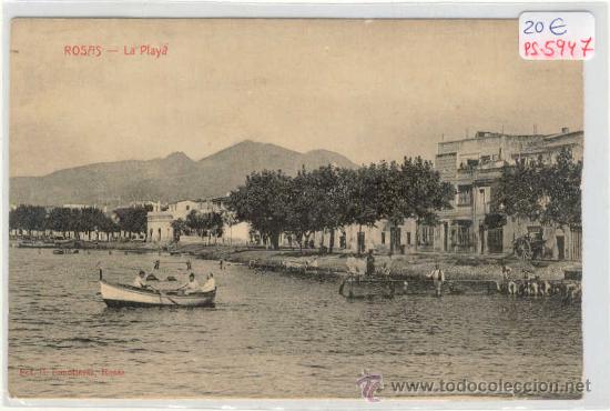 Postkarten: (PS-5947)POSTAL ROSAS-LA PLAYA