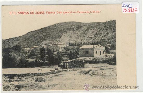 Postkarten: (PS-5937)POSTAL DE ARTESA DE SEGRE(LLEIDA)-FABRICA