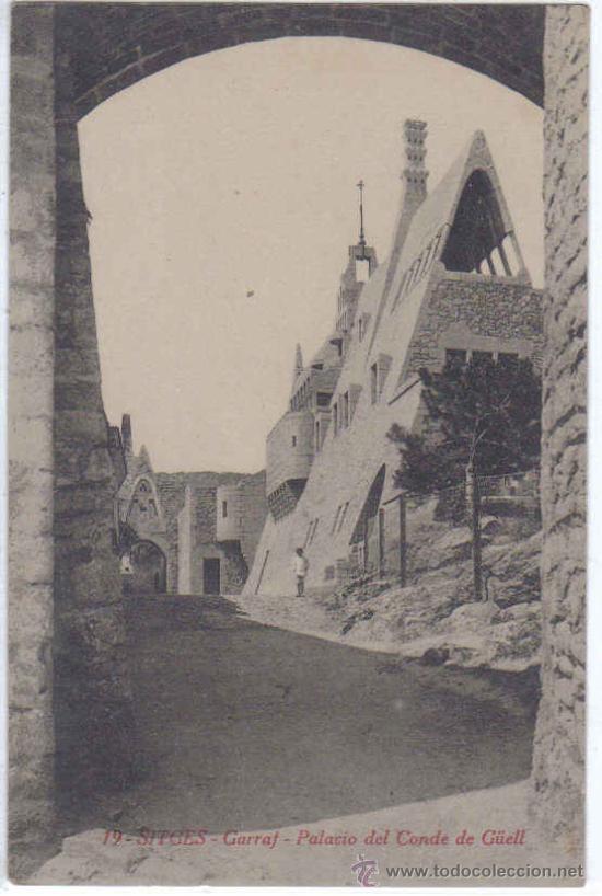 Postales: Sitges - 19 Palacio del Conde G&uuml;ell - Foto 1