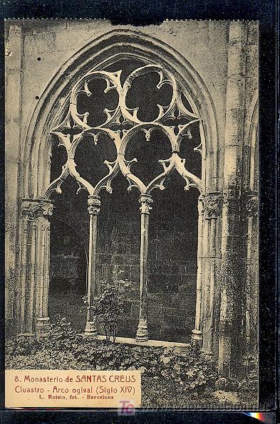 Postales: TARRAGONA. MONASTERIO DE SANTAS CREUS. - Foto 1