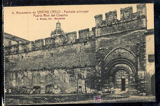 Postales: TARRAGONA. MONASTERIO DE SANTAS CREUS. - Foto 1