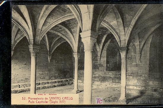 Postales: TARRAGONA. MONASTERIO DE SANTAS CREUS. - Foto 1