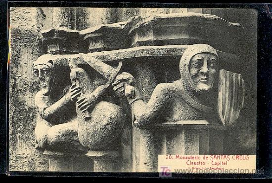 Postales: TARRAGONA. MONASTERIO DE SANTAS CREUS. - Foto 1