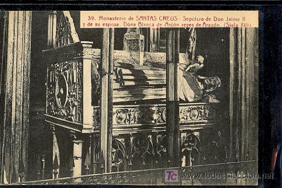 Postales: TARRAGONA. MONASTERIO DE SANTAS CREUS. - Foto 1