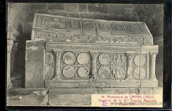 Postales: TARRAGONA. MONASTERIO DE SANTAS CREUS. - Foto 1