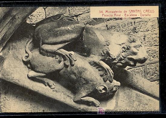 Postales: TARRAGONA. MONASTERIO DE SANTAS CREUS. - Foto 1