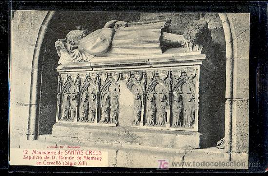 Postales: TARRAGONA. MONASTERIO DE SANTAS CREUS. - Foto 1