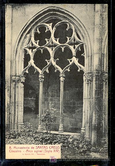 Postales: TARRAGONA. MONASTERIO DE SANTAS CREUS. - Foto 1