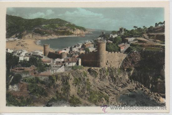 Postales: POSTAL DE TOSSA MURALLES I CALA CODOLAR GERONA - Foto 1