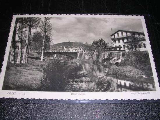 Postales: OLOT 13, RIO FLUVIA, EDIT, G.ARQUES - Foto 1