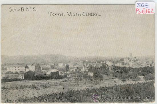 Postkarten: (PS-6162)POSTAL DE TORA(LLEIDA)-VISTA GENERAL