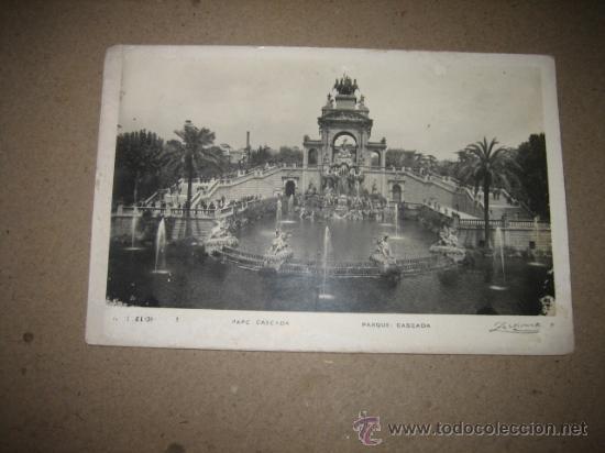 Postales: BARCELONA .-PARQUE CASCADA - Foto 1