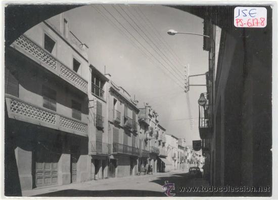 Postales: (PS-6178)POSTAL DE VILANOVA DE BELLPUIG(LLEIDA)-CALLE MAYOR