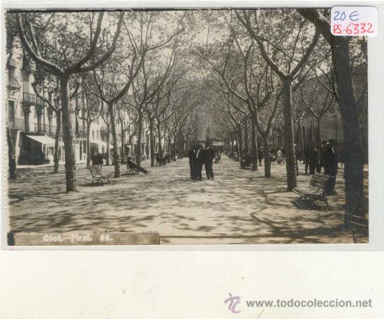 Postcards: (PS-6332)POSTAL FOTOGRAFICA DE OLOT-FIRAL