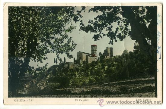 Postales: Postal Gelida, el castillo - Foto 1