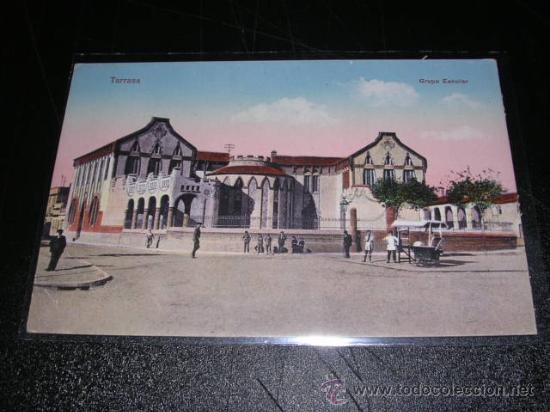 Postales: TARRASA , GRUPO ESCOLAR - Foto 1