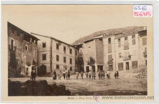 Postkarten: (PS-6415)POSTAL DE PONS(LLEIDA)-PLAZA PORTA NOU