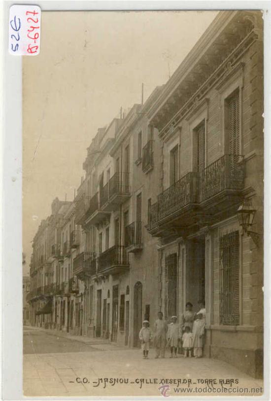 Postkarten: (PS-6427)POSTAL FOTOGRAFICA DE MASNOU-CALLE DESEADA TORRE ALBAS