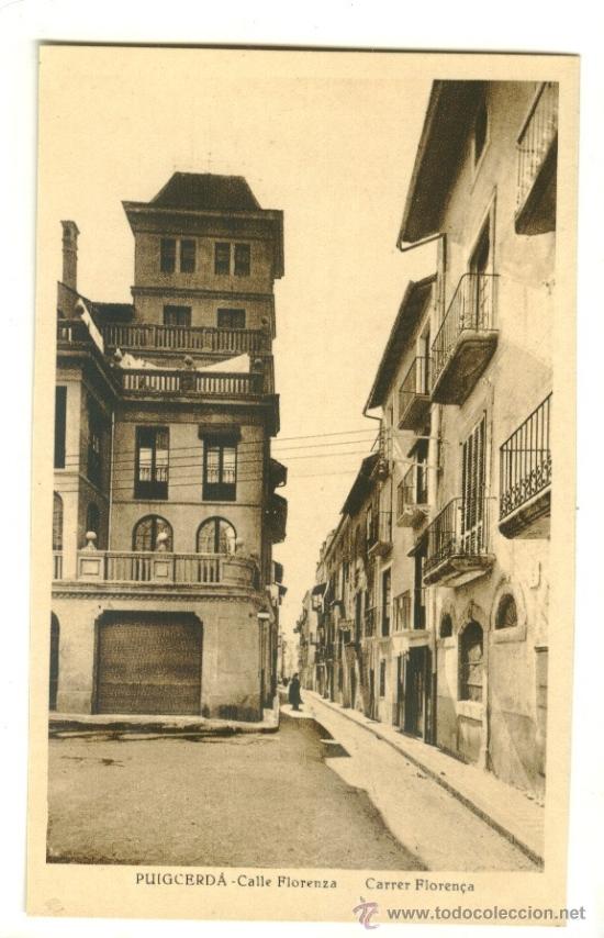 Postcards: Postal Puigcerda, carrer Florenza. Roisin