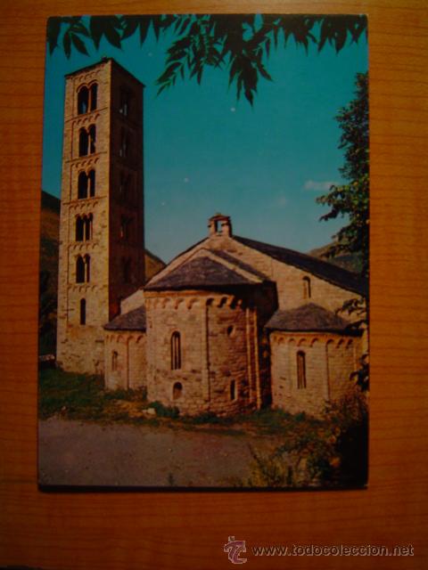 Postales: POSTAL  PIRINEU CATALA .- VALL DE BOHI ESGLESIA ROMANICA DE SANT CLIMENT  SIN CIRCULAR