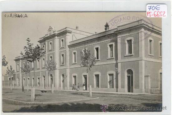 Postkarten: (PS-6652)POSTAL FOTOGRAFICA DE VILAFRANCA DEL PENEDES-ESTACION DEL FERROCARRIL