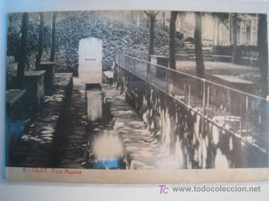 Postales: OLOT. FONT MUXINA. POSTAL - Foto 1