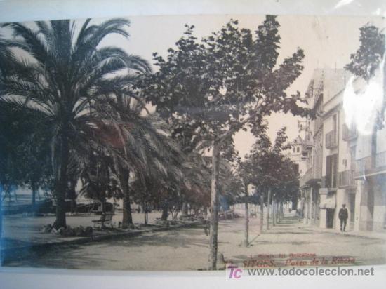 Postales: SITGES. PASEO DE LA RIBERA. POSTAL ANTIGUA - Foto 1