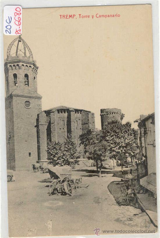 Postkarten: (PS-6680)POSTAL DE TREMP(LLEIDA)-TORRE Y CAMPANARIO