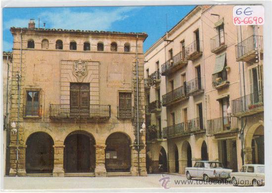 Postales: (PS-6690)POSTAL DE AGRAMUNT(LLEIDA)-FACHADA DE LA VILA