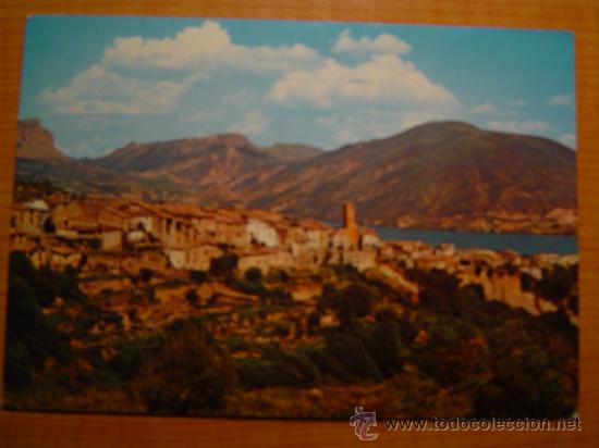 Postales: POSTAL PIRINEOS DE LERIDA SALAS DE PALLARS. PANORAMICA Y EMBALSE DE SAN ANTONIO CIRCULADA