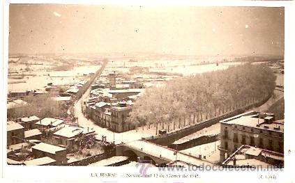 Postales: POSTAL LA BISBAL NEVADA DEL 12-1-1945 - Foto 1