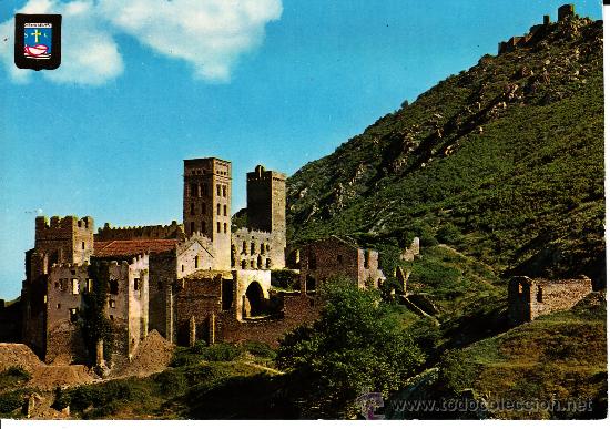 Postales: N&ordm; 2 SAN PEDRO DE RODA (GERONA). MONASTERIO - Foto 1