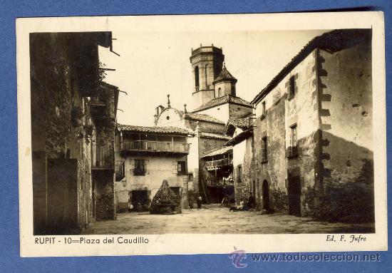 Postales: POSTAL DE RUPIT, PLAZA DEL CAUDILLO - Foto 1