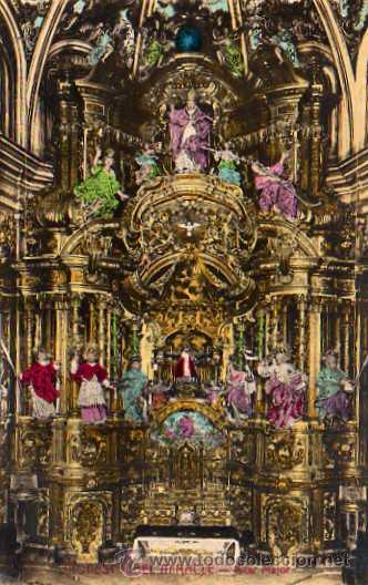 Postales: SOLSONA - MONESTIR DEL MIRACLE - ALTAR MAJOR - Foto 1