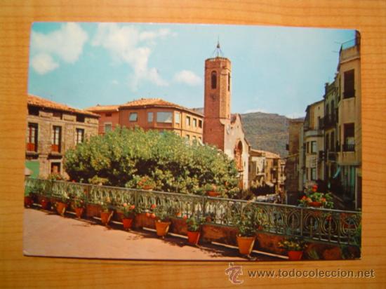 Postales: POSTAL PIRINEOS DE LERIDA EL PALLARS POBLA DE SEGUR CENTRO DE LA VILA ESCRITA