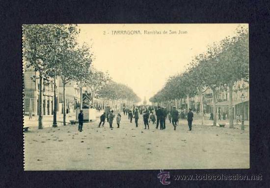 Postales: Postal de TARRAGONA: Rambles de Sant Joan (Thomas num.2) (animada) - Foto 1