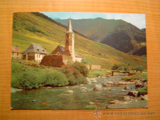 Postales: POSTAL  VALLE DE ARAN (LERIDA)  MONTGARRI VISTA PARCIAL  SIN CIRCULAR