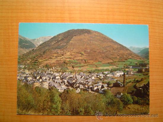 Postales: POSTAL PIRINEO CATALAN VALL DE VIELLA VISTA GENERAL AL FONDO SENELA SIN CIRCULAR