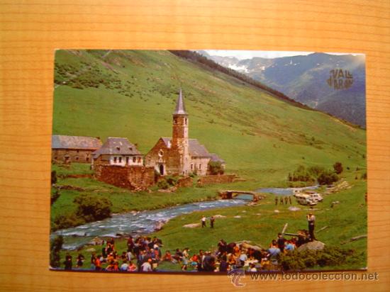 Postales: POSTAL VALL D &acute;ARAN  MONTGARRI APLEC TIPIC  SIN CIRCULAR