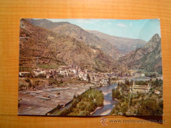 Postales: TARJETA POSTAL PIRINEOS CENTRALES ,GERRI DE LA SAL VISTA GENERAL CIRCULADA,