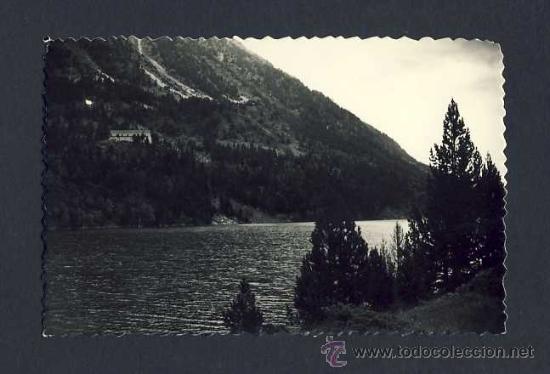 Postales: Postal d' ESPOT: Llac de Sant Mautici i refugi militar (Ed.Sicilia num.28)