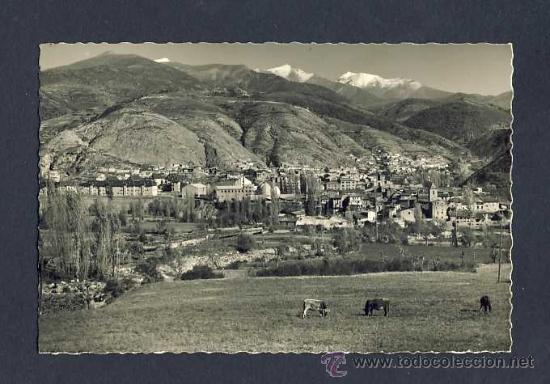Postales: Postal de PONT DE SUERT: Panoramica de conjunt (Ed.Of.Turisme num.440)