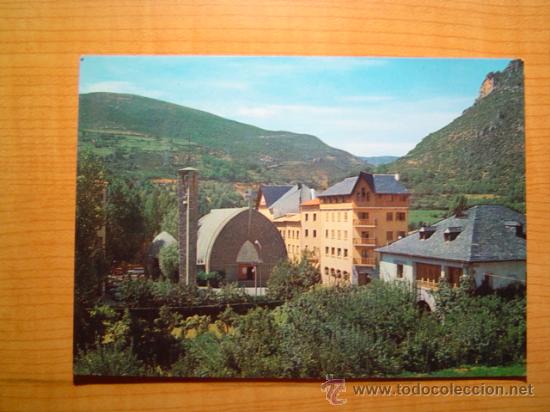 Postales: POSTAL VALLE DE RIBAGORZANA (LERIDA) PONT DE SUERT VISTA PARCIAL CIRCULADA