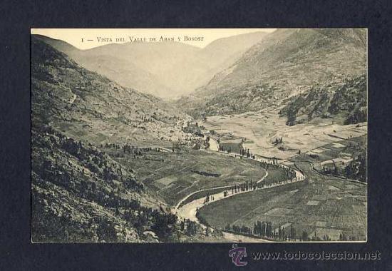 Postales: Postal de la VALL D' ARAN: Vista de la vall i Bossost (num.1)