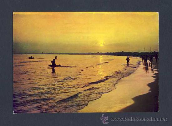 Postales: Postal de SALOU: Posta del sol (Ed.CYP num.787) - Foto 1