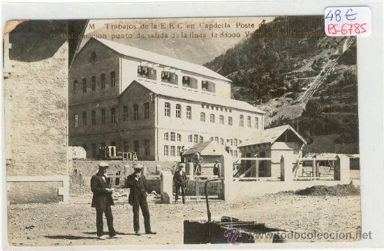 Postcards: (PS-6785)POSTAL FOTOGRAFICA DE CAPDELLA(LLEIDA)-TRABAJOS DE LA EEC