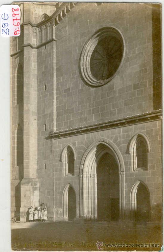 Postkarten: (PS-6798)POSTAL FOTOGRAFICA DE PONS(LLEIDA)-IGLESIA PARROQUIAL