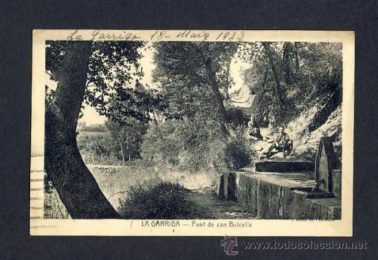 Postales: Postal de LA GARRIGA: Font de Can Balcells - Foto 1