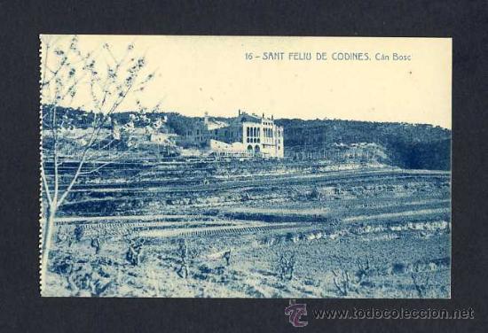 Postales: Postal de SANT FELIU DE CODINES: Can Bosc (Thomas num.16) - Foto 1